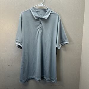 Caddy Cart‎ XXL Golf Polo Shirt UPF 50 Moisture Wicking Gray Performance Collar